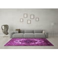 thumbnail image 3 of Ahgly Company Indoor Rectangle Persian Purple Traditional Area Rugs, 7' x 9', 3 of 4
