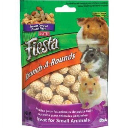 UPC: 0071859942223 | Kaytee Fiesta Krunch-A-Rounds Small Animal Treats  3-oz bag