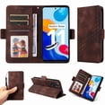thumbnail image 1 of Funda GANGXUN para Xiaomi Redmi Note 12s 4G con diseño acolchado elegante, cuero PU, protección total y ajuste preciso, 1 of 5