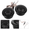 thumbnail image 1 of OULII 1 Pair Black Car Tweeters For Car Audio System Dual Channel Clarity, 1 of 8