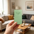 thumbnail image 5 of 2026 A6 Thin Travel Planner With Monthly Layout And Hardcover Design For Portable Family Scheduling - Avocado Green, 5 of 5