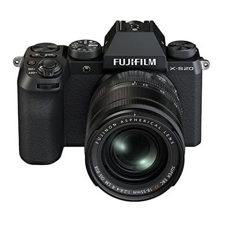 Fujifilm X-S20 Digital Camera with XF18-55mm F2.8-4 R LM OIS Lens (Black)