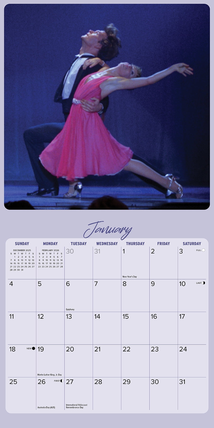 Dirty Dancing 2026 Mini Wall Calendar, (Paperback)