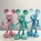 thumbnail image 4 of Disney-figura de Mickey Mouse, figura de acción de postura de bienvenida de resina, modelo de dibujos animados de Anime, estatua, adorno para niños, juguete Gi, 20/29cm, 4 of 4