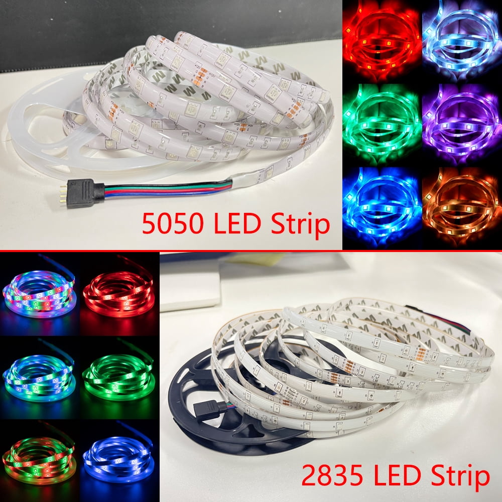 49.2ft LED Lights for Bedroom, RGB LED Strip Lights for Living Room, Party Decor with Dimmable Lighting, Bright Adjustable Colors, and 8 Lighting Modes, Adhesive Backing