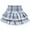A# Purple/Blue Plaid, variant on 1-12 Years Girls Plaid Ruffle Skirt with Lace Trim and Bow High Waist Toddler Kids Trendy Pleated Skirt