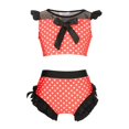 thumbnail image 4 of Disney-Conjunto de vestido de baño de princesa para niña, bañador de Minnie Mouse, Blancanieves, 2 piezas, 4 of 5