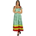 thumbnail image 2 of Bimba Womens Rayon Anarkali Kurta Long Maxi Kurti Casual Ethnic Clothing, 2 of 8