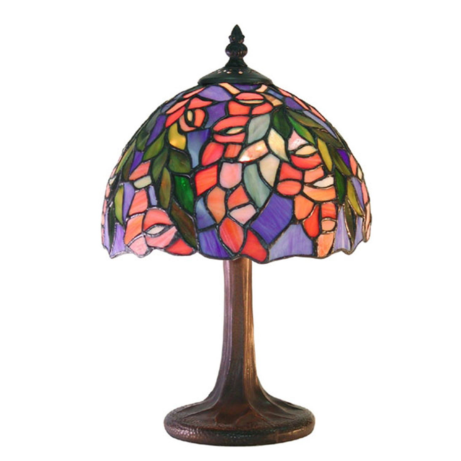 Famous Brand-Style Floral Table Lamp