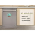 thumbnail image 4 of Home Decor Clean Dishwasher Dishwasher Clean Sign Kitchen Reversible Dish Washer Sign Refrigerator Flip With Mag Netic Plate (Flower) Stickers, 4 of 5