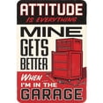 thumbnail image 1 of Placa de Metal Vintage de hierro con frase Wdftyju Rectangular 20x30cm, 1 of 9