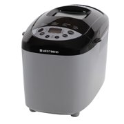 West Bend Hi-Rise Bread Maker with 12 Preset Digital Controls, 3 lb Capacity, in Gray (47413)