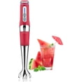 thumbnail image 1 of HAHDAXIA Cordless Hand Blender: Rechargeable Cordless Immersion Blender Handheld, 21-Speed & 3-Angle Adjustable with 304 Stainless Steel Blades for Milkshakes | Smoothies | Soup| Puree | Baby, 1 of 6