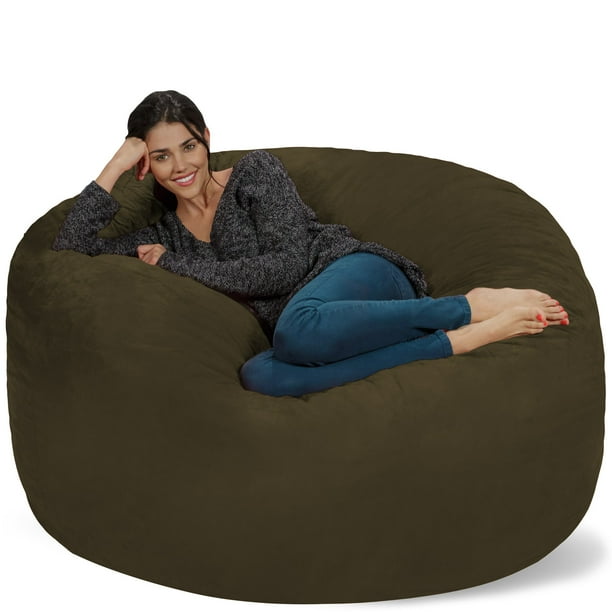 Chill Sack 5 Ft Bean Bag Chair Multiple Colorsfabrics