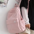 thumbnail image 2 of Mochila impermeable de nailon para mujer, bolsa de viaje femenina, Mochila escolar para chicas adolescentes, bolsa de libros de Color sólido, 2 of 5