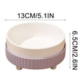 thumbnail image 3 of Cats Bowl Ceramic Double Bowl Water Bowl Cervical Spine Protection Tall And Wide Pet Food Bowl Drinking Bowl, 3 of 8