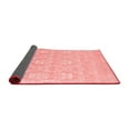thumbnail image 2 of Ahgly Company Indoor Square Oriental Red Industrial Area Rugs, 6' Square, 2 of 4
