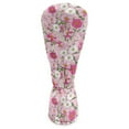 thumbnail image 2 of Yuyamidu Pink Flowers Golf Club Head Cover Waterproof PU Leather Golf Head Covers for Hybrid Fairway Wood Driver Daisy Club Covers for Golf Head, 2 of 8