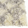 thumbnail image 5 of Unique Loom Moroccan Trellis Shag Collection Area Rug - Meknes (3' 3" x 16' 5" Runner Ivory/Gray), 5 of 6