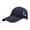 Navy Blue, variant on Baseball Cap Curved Brim UV Resistant Polyester Men Outdoor Baseball Mesh Hat Solid Anti-UV Cap Camping Supplies