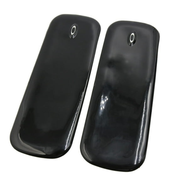 Unique Bargains 2 Pcs Black Car Front Rear Bumper Protector Corner Guard Scratch Sticker