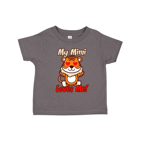 

Inktastic My Mimi Loves Me Tiger Gift Toddler Boy or Toddler Girl T-Shirt