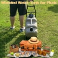 thumbnail image 4 of Pretfy bucket,Outdoors Water 28l Water With Container Portable Water Huiop Picnic, 4 of 5