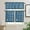 Laundrydol0501, variant on Laundry Room Clothes 3 PCS Kitchen Curtain Valance and Tiers Set, Rod Pocket Small Half Tier Valances Window Curtains Panel, Wash Dry Iron Fold 55"x36" (Set of 2 Tiers & Valance)