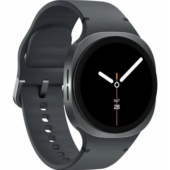 Restored Samsung Galaxy Watch 8 (GPS Cellular) 44MM Graphite Graphite Sport Band (Refurbished)