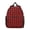 Red and Black-1, variant on Purple and Black Checkered Pattern Backpack for School, Cute School Bag with Adjustable Shoulder Straps and Padded Back, 13.8"x11.4"x6"