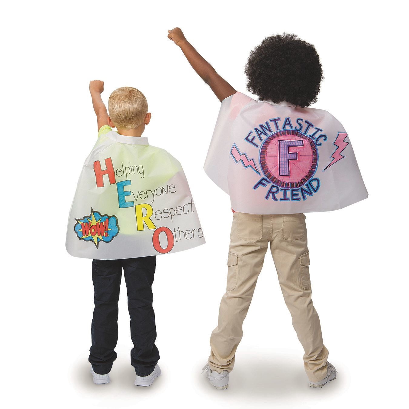 Color-Me™ Mini Superhero Capes, 18"L (Pack of 12)