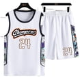 thumbnail image 4 of 13 Traje deportivo juvenil Ropa para niños de 12 años Chalecos para niños grandes Camiseta 15 Estudiantes de secundaria Jersey de secado rápido, 4 of 4