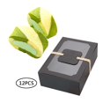 thumbnail image 4 of Cajas de papel Kraft con ventana individuales portátiles para cupcakes perfecl Soportes para pasteles pequeñas Negro, 4 of 8