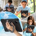 thumbnail image 7 of for Xiaomi Pad 7 Pro/ Xiaomi Pad 8 Pro 11.2 inch Case, 360 Rotatable Handle Stand, Shoulder Strap, Drop-Proof Design, Black, 7 of 7