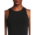 thumbnail image 5 of No Boundaries Juniors High Neck Tank Top, Sizes XS-3XL, 5 of 5
