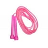 Plastic Skipping Rope PVC Speed Jump Rope Fitness Exercise Workout Jumping 9ft (Pink)
