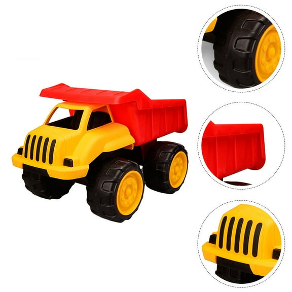 TABLZONE Beach Toy Truck Construction Vehicle Red 1Pack