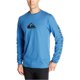 thumbnail image 1 of Camiseta gráfica Quiksilver Logo LS MU1 para hombre, azul, XX-Large Quiksilver Camiseta gráfica, 1 of 2