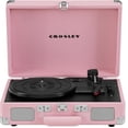 thumbnail image 1 of Tocadiscos Portátil Crosley Cruiser Deluxe Bluetooth Rosa Vintage 3 Velocidades, 1 of 11
