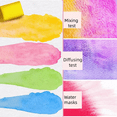 thumbnail image 5 of Watercolor Paint Set,50 Colors in Portable Box,Water Colors Paint Adult Set with Watercolor Brushes,Water Color Set for Beginners & Professionals, Perfect Travel Watercolor Set for Artists, 5 of 8