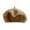 Yellow, variant on Migroa Beret Hat French Style Beret Cap Solid Color Artist Headwear Casual Daily Painter Hat for Women All Season Red M