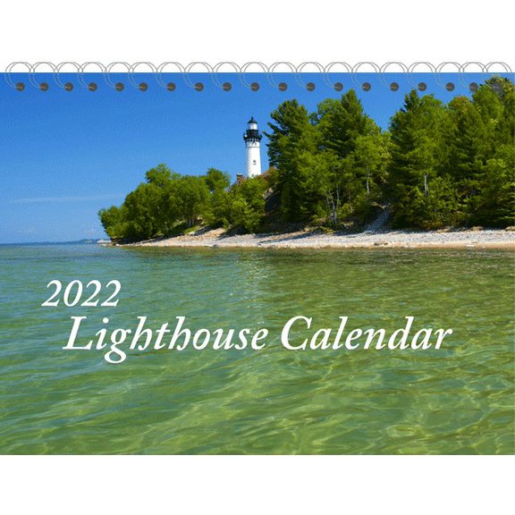 2022 Lighthouse Wall Calendar