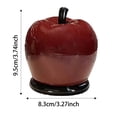thumbnail image 3 of Noehoiugi Red Apple Shaped Toothpick Holder – Cute Fruit Design Dispenser For Home Decor,Unique Kitchen Gadget,Fun Gift Idea With Lid, 3 of 4