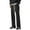 Black, variant on Mens Black Pants Casual Vintage Athletic Fit Ventilated Summer Beach Lounge Pants
