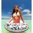 thumbnail image 5 of POZA Inflatable Silver Full House Bundle - Premium Luxurious Sparkle Confetti 36" Pool Float Tube, 16" Beach Balls, 74" Pool Noodles, 48" Pool Chair, and 56" Water Hammock - 7 Pieces Pack, 5 of 7