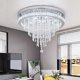 thumbnail image 3 of Cross Border Modern Minimalist Circular Crystal Chandelier Living Room Restaurant Corridor High-end Home Decor Lighting Fixtures My Lux Decor Round, 3 of 10