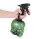 thumbnail image 3 of Botella de spray de peluquería, pulverizador de niebla de agua para peluquería con calavera recargable, 500ml, verde, 3 of 8