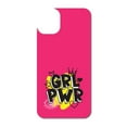 thumbnail image 3 of DistinctInk Custom SKIN / DECAL compatible with OtterBox Symmetry for iPhone 11 Pro (5.8" Screen) - Girl Power - GRL PWR - Pink Yellow Black, 3 of 5
