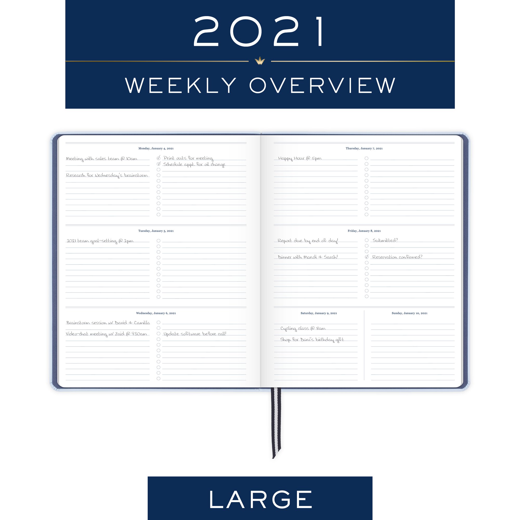 Emily Ley Dapperdesk For At A Glance Casebound Weekly Monthly Planner Planners Walmart Com Walmart Com