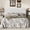 Off White, variant on Frostbloom Queen Size Platform Bed Frame with Velvet Upholstered Headboard, Off White